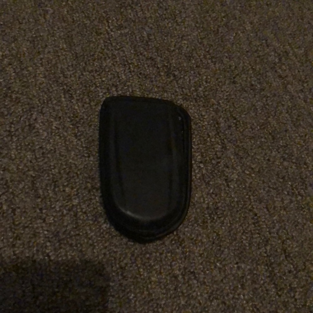 Black flip phone case